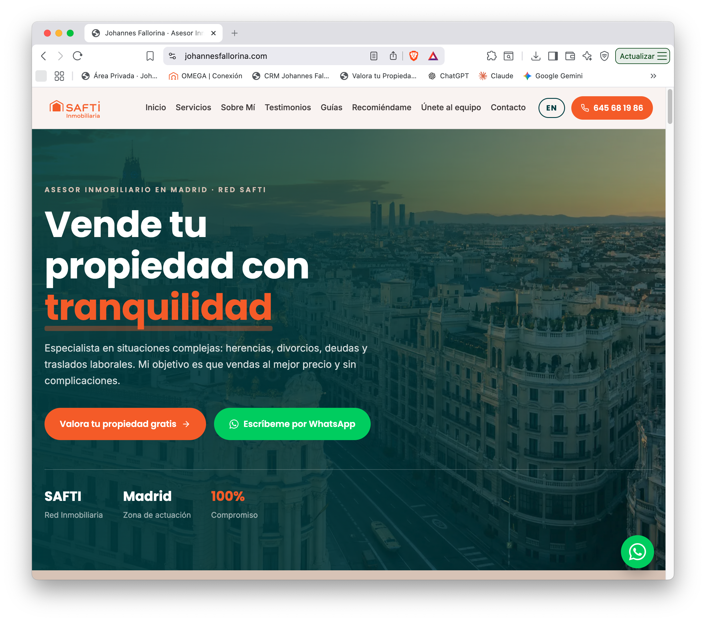 Web de Johannes Fallorina